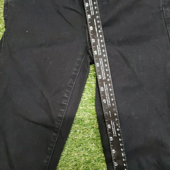 American Eagle Jegging Next Level Stretch Womens Size 4 Black 4756 - Picture 8 of 10